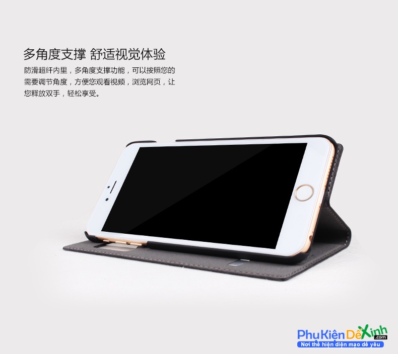  Bao Da iPhone 8 Hiệu Memumi Cao Cấp Chính Hãng được làm bằng chất liệu da cao cấp bảo vệ điện thoại chống trày xước và đập tốt hơn